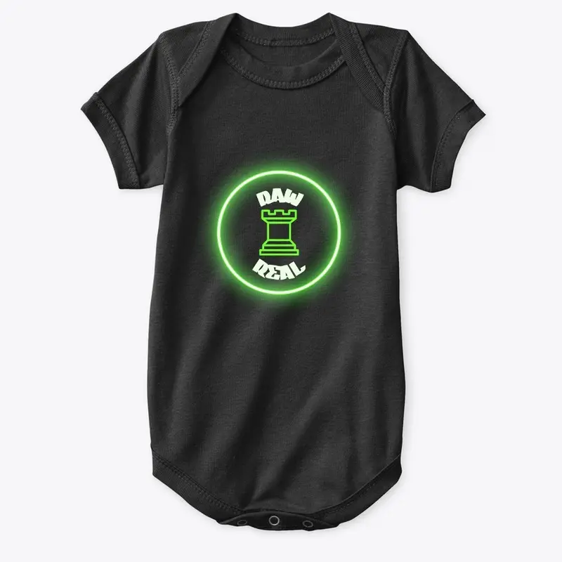 RawReal Baby Onesie - Green Logo