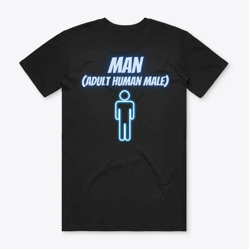 Men's Adult Human Male Tee